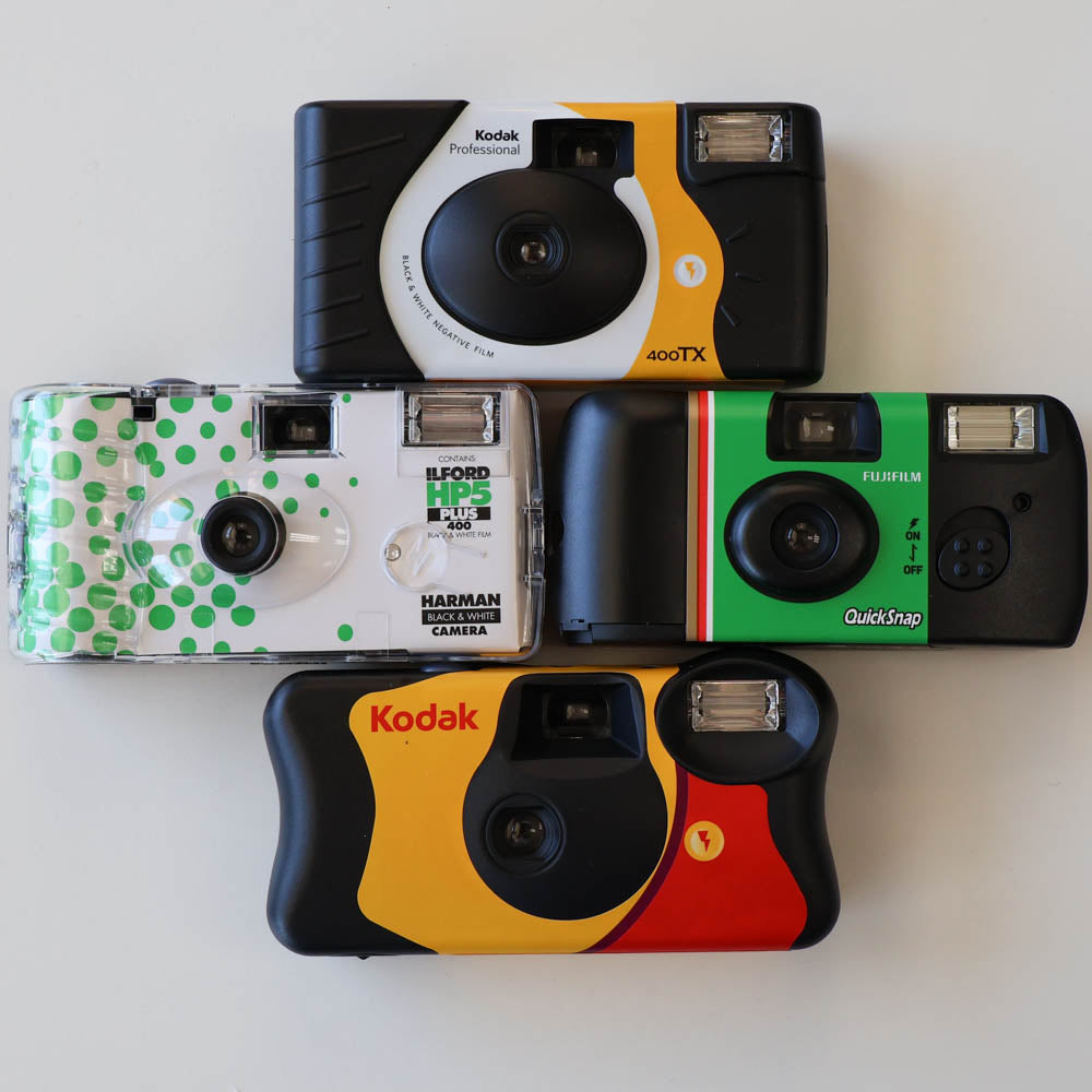 Photo Lab Getting Film Developed To Digital Single Use Camera Film