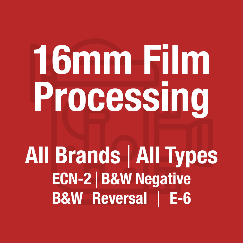 16mm Film Processing (Motion Picture Film)