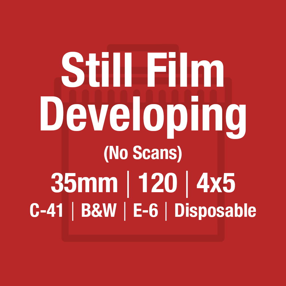 Still Film Developing (No Scans)